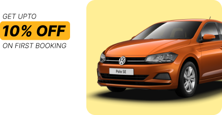 get 10% off on your first self drive rental car and bike booking