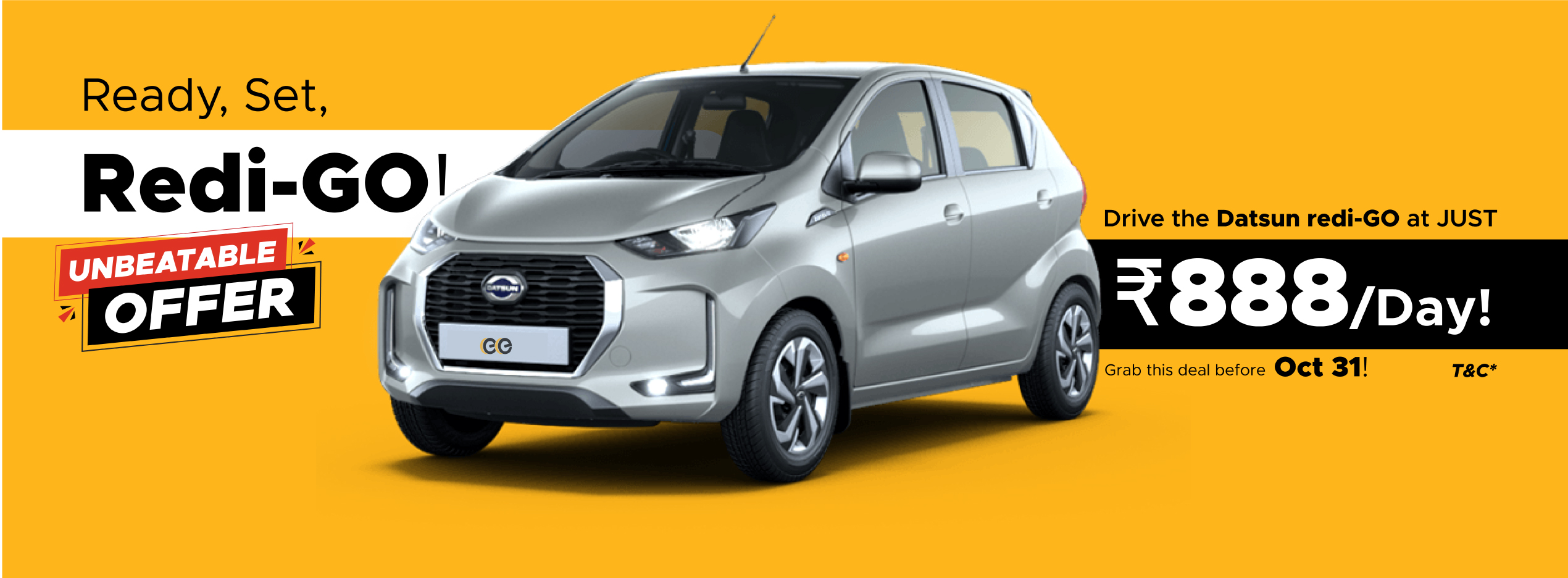rental car offer